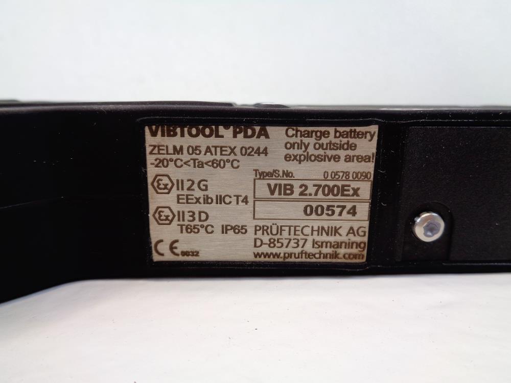 Pruftechnik Vibtool PDA VIB 2.700Ex Diagnostics & Data Collection Tool